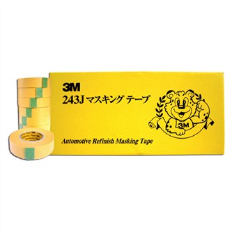 3M 243J低黏度膠帶 15mm×18m 8個/捲